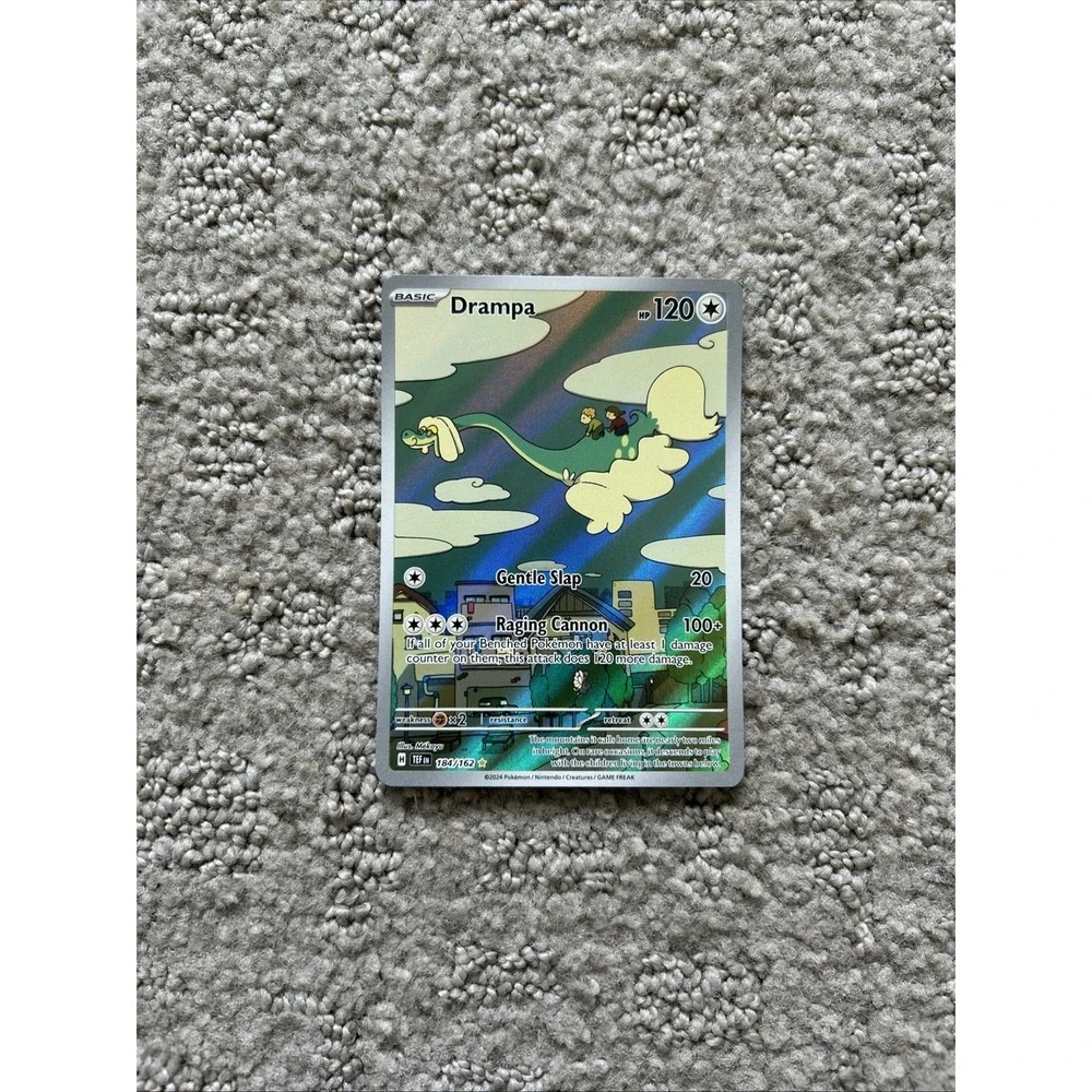 Pokemon TCG Drampa 184/162 Holo Illustration Rare Temporal Forces